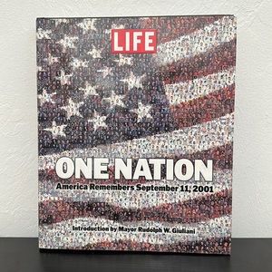 LIFE First Edition “America Remembers September 11, 2001” Hardcover Book